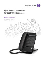 Alcatel-Lucent OpenTouch 8012 Manuel Utilisateur