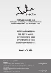 Jata electro CA569 Instructions D'usage