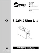 Miller S-22P12 Mode D'emploi