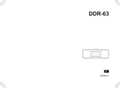 Sangean DDR-63 Mode D'emploi