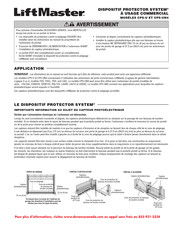 LiftMaster CPS-UN4 Instructions De Montage