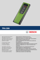 Bosch TPA 200 Notice Originale