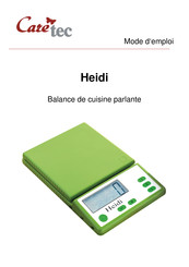 Caretec Heidi Mode D'emploi