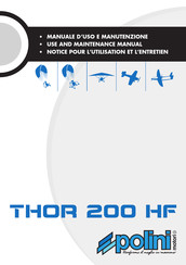 Polini THOR 200 HF EVO Notice D'utilisation