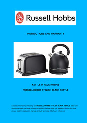 Russell Hobbs RHBP55 Manuel D'instructions