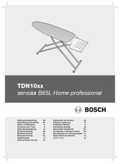 Bosch sensixx B65L Home professional Notice D'utilisation