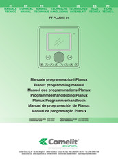 Comelit FT PLANUX 01 Mode D'emploi