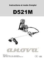 Anova D521M Mode D'emploi