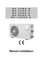 Shott BP-35WS-B Manuel Installateur