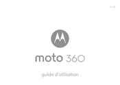 Motorola moto 360 Guide D'utilisation