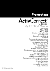 promethean ActivConnect G Série Guide De Démarrage Rapide