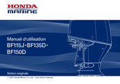 HONDA marine BF135D Manuel D'utilisation