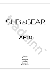 SubGear XP10 Mode D'emploi