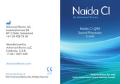 Advanced Bionics Naída CI Q90 Mode D'emploi