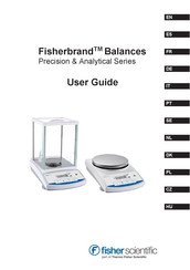 Fisher Scientific Fisherbrand Precision FPRS4202 Mode D'emploi