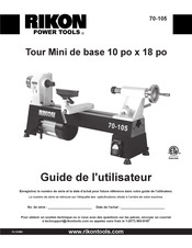 Rikon 70-105 Guide De L'utilisateur