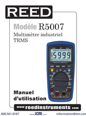 REED R5007 Manuel D'utilisation