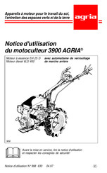 Agria 3900 Notice D'utilisation