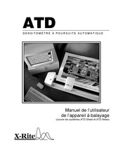 X-Rite ATD Sheet Manuel De L'utilisateur