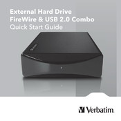 Verbatim FireWire & USB 2.0 Combo Guide Utilisateur
