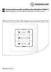 RADEMACHER DuoFern 9494-2 Mode D'emploi