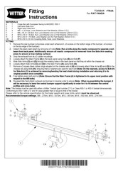 Witter FT63A Notice De Montage