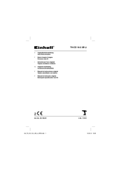 EINHELL 45.136.81 Mode D'emploi D'origine