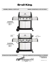 Broil King 9888-17 Manuel De Montage