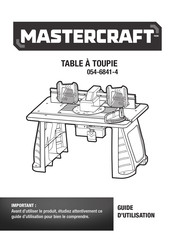 MasterCraft 054-6841-4 Guide D'utilisation