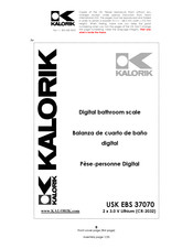 Kalorik USK EBS 37070 Mode D'emploi