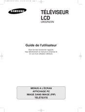 Samsung LW22N23N Guide De L'utilisateur
