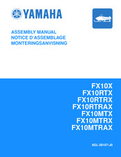 Yamaha FX10MTRAX Notice D'assemblage