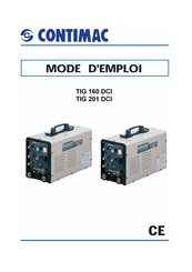 Contimac TIG 201 DCI Mode D'emploi