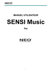 NEO SENSI Music Manuel Utilisateur