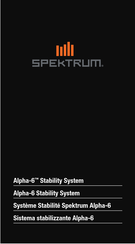 Spektrum Alpha-6 Mode D'emploi