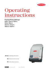 Fronius Primo 15.0-1 Instructions De Service