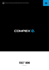 Compex FIXX MINI Mode D'emploi