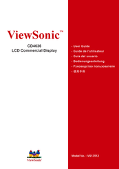 ViewSonic VS13512 Guide De L'utilisateur
