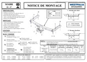 Westfalia SIARR 18-37 Notice De Montage