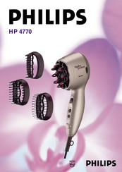 Philips HP4770/00 Mode D'emploi