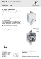 S+S Regeltechnik PREMASGARD 1110 Notice D'instruction