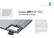 UPM ProFi Deck 150 UV+ Instructions De Montage