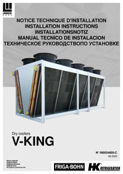 HK Refrigeration Lennox EMEA VC V-KING Notice Technique D'installation