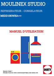 Moulinex STUDIO MSDD180A++WH Manuel D'utilisation