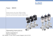 Burkert 8840 Manuel D'utilisation