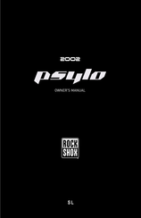 Rock Shox psylo SL Mode D'emploi