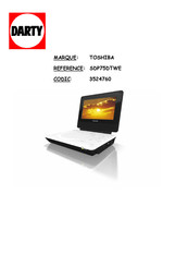 Toshiba SDP74DTWE Mode D'emploi