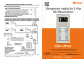golmar GB2 Nexa Modular Guide Rapide