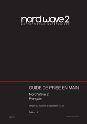 nord wave 2 Guide De Prise En Main