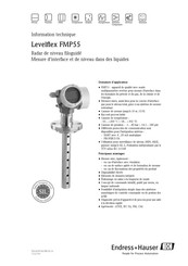 Endress+Hauser Levelflex FMP55 Mode D'emploi